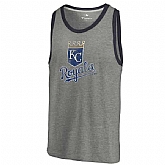 Kansas City Royals Distressed Team Tank Top - Ash,baseball caps,new era cap wholesale,wholesale hats
